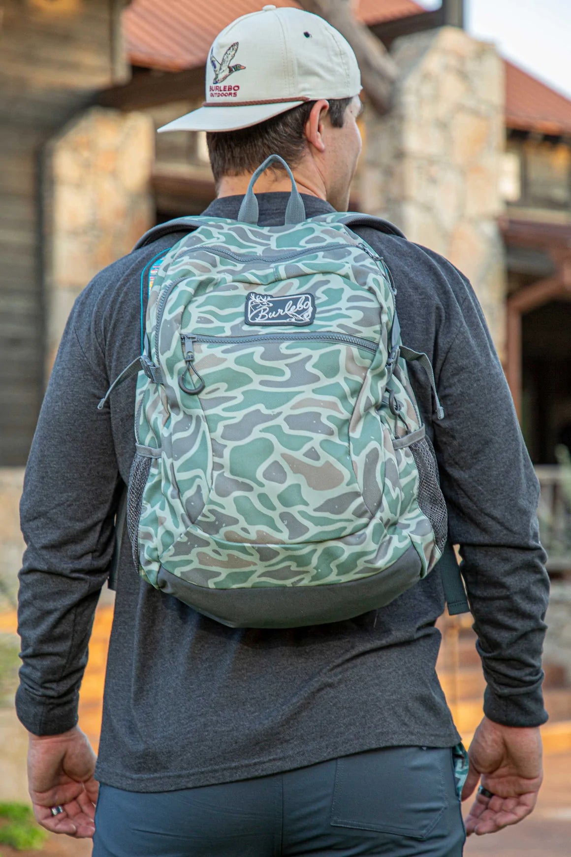 Camo Cowhide Backpack Crossover