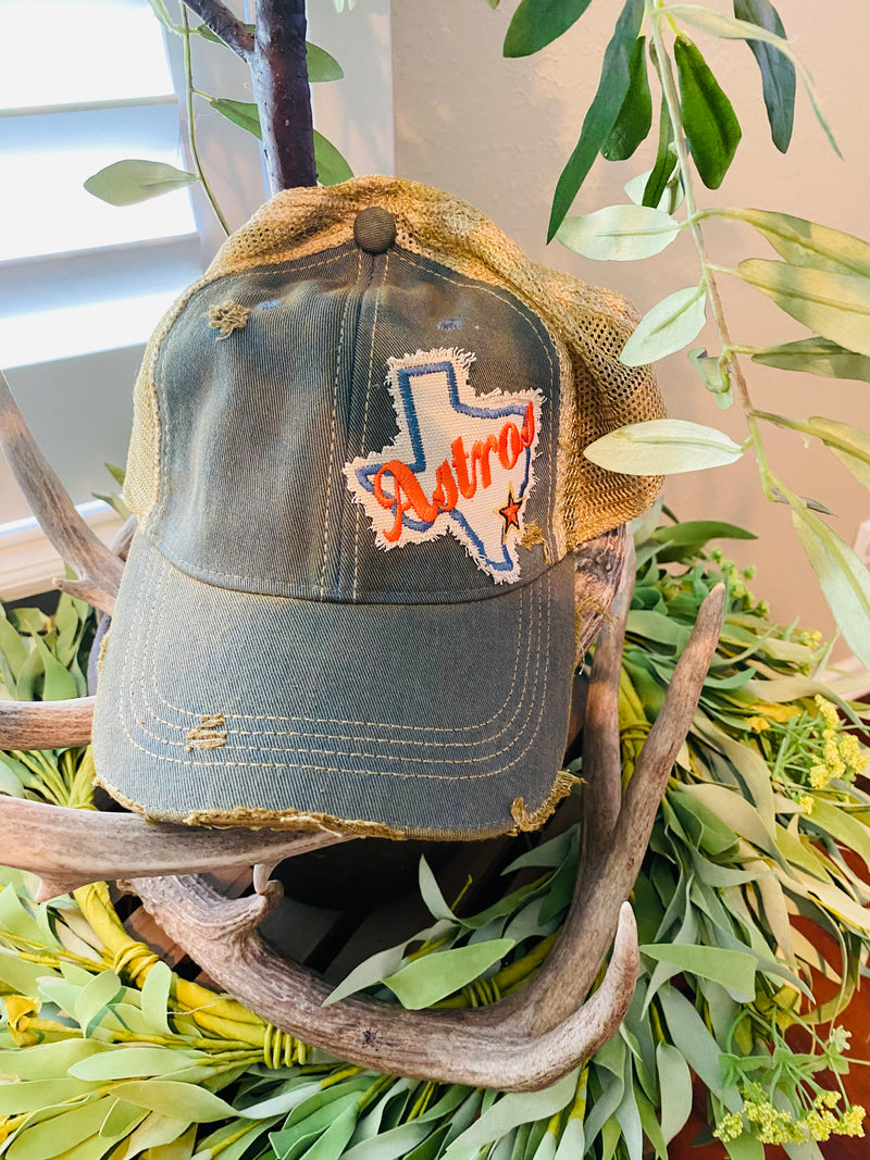 Original Denim Astros Texas Vintage Ball Cap