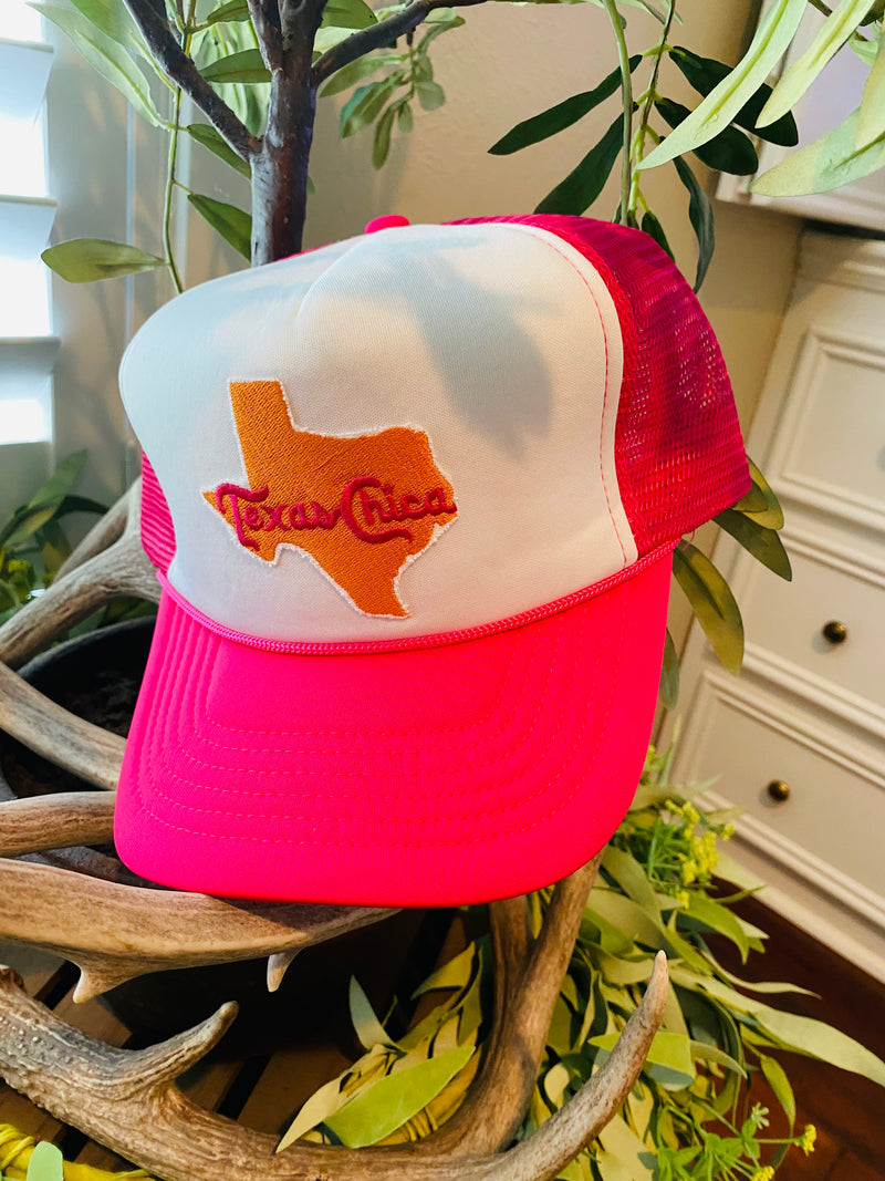 Retro Style Texas Chica Vintage Ball Cap