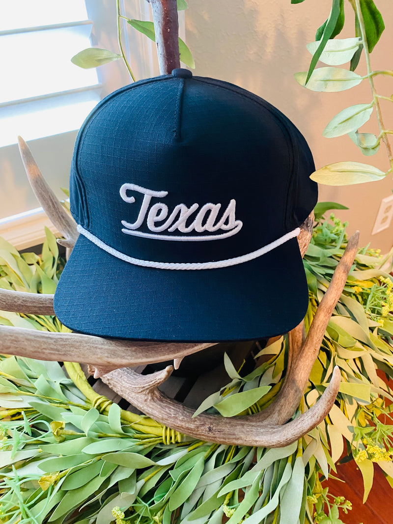 Texas Script Trucker Cap