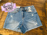 Hi Waist Distressed Judy Blue Shorts