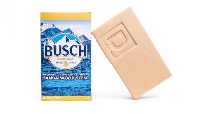 Duke Cannon Busch Beer Soap