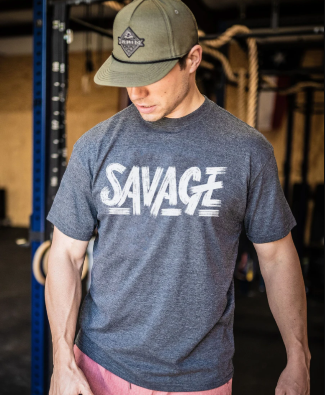 Savage Short Sleeve - Heather Gray