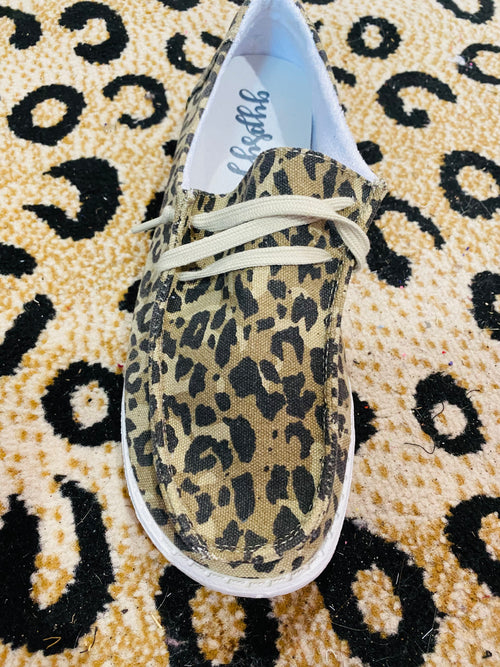 Leopard Gypsy Jazz Sneakers