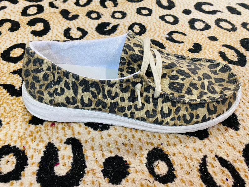 Leopard Gypsy Jazz Sneakers