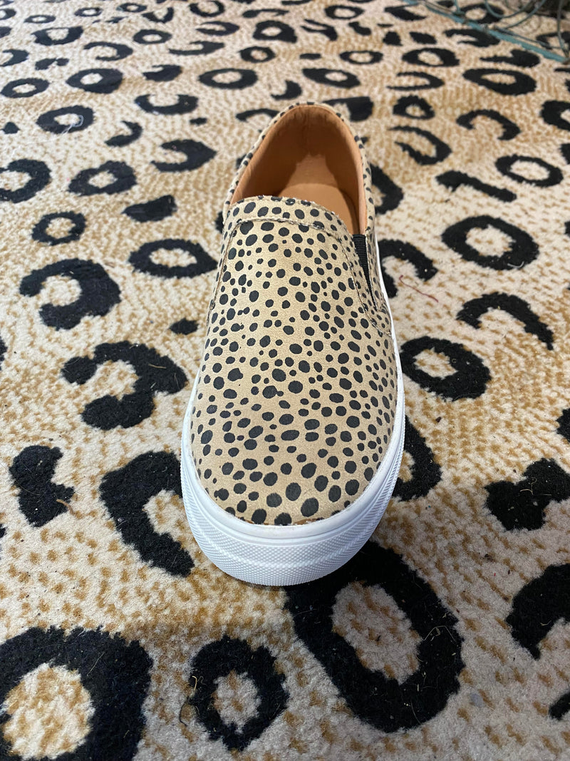 Cheetah Print Sneakers